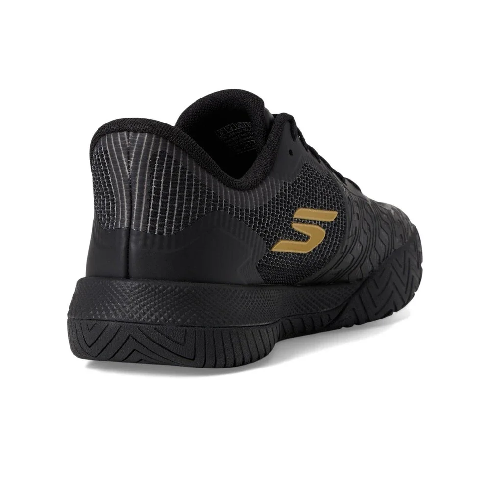 Skechers Viper Court Pro 2.0 246109-BKGD Men 8.5 Black Pickleball Shoes ZOGG3571